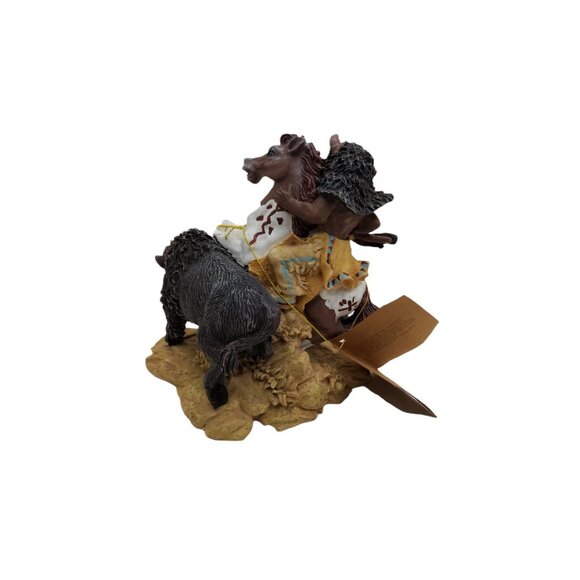 vintage 1980s TMD american heritage series limited edition native american hunt - Picture 7 of 10